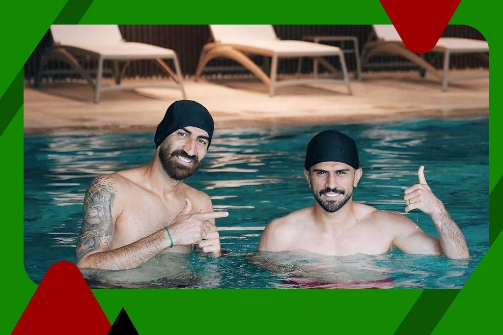  علیرضا بیرانوند از تتوهای جدیدش رونمایی کرد 